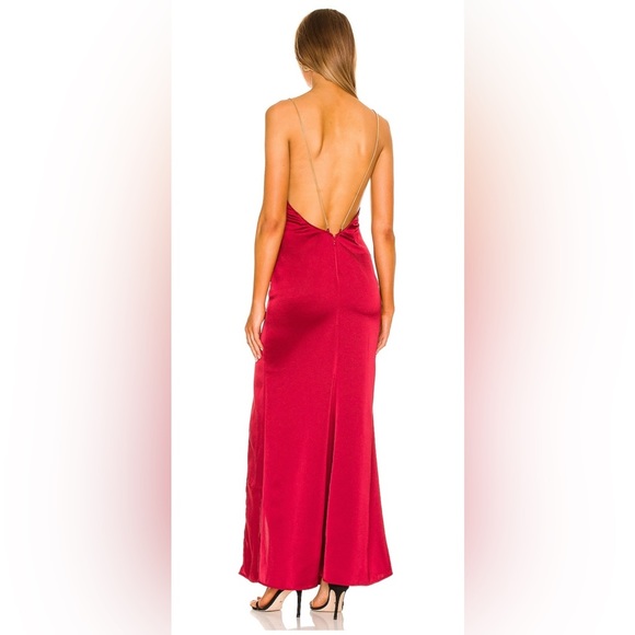 NWT REVOLVE 	NBD Alessi Gown in Burgundy - Picture 4 of 9